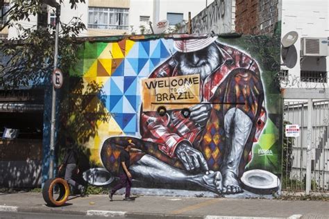 The Olympic Sized Mural Art Of Brazils Eduardo Kobra Cbc News