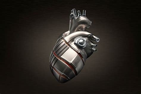Corazón Futuristic Armor Artificial Heart Wearable Device