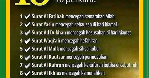 Insyaallah terpelihara dari kejahatan mereka. Kelebihan Membaca Surah Al-Waqiah