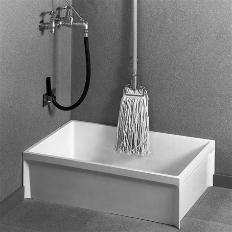 There are several important items to consider before selecting and installing a kitchen sink. MSB3624 36" X 24" Molded Stone Mop Basin | Mop Sink | FIAT ...