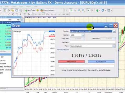 Next, you will tap on manage accounts to setup a new account. MetaTrader 4 Market Watch - YouTube