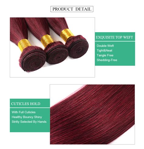 99j Color Straight Hair Bundles Deal 4pcs Full Thick Straight Hair In Stock Asteriahair