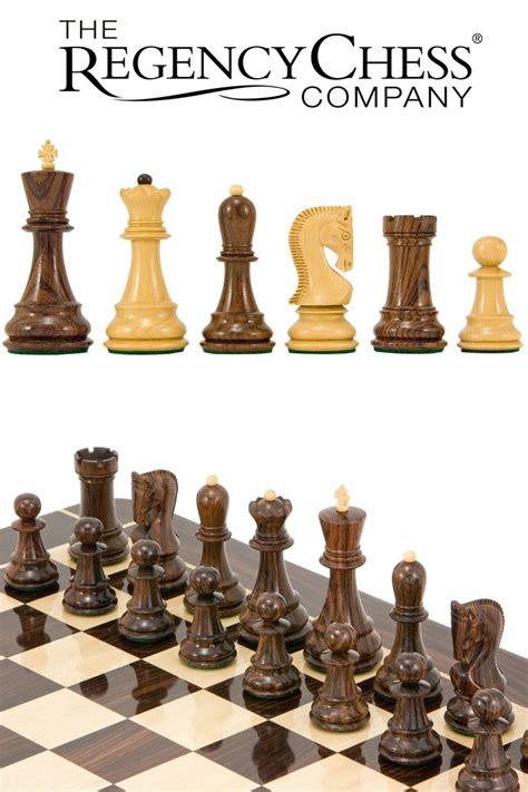 Antipodean Series Rosewood Staunton Chessmen 4 Inches Wood Chess