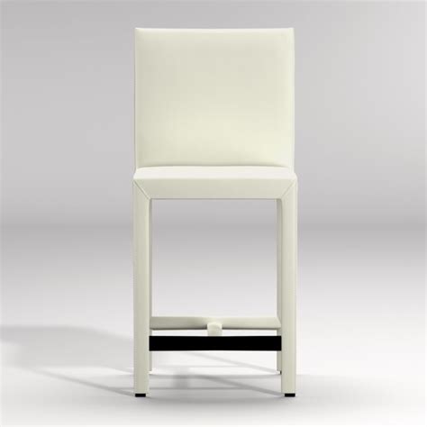 Update your space with kitchen, bar and dining room furniture in a variety of styles, ranging from classic to modern. Folio White Top-Grain Leather Counter Stool + Reviews ...