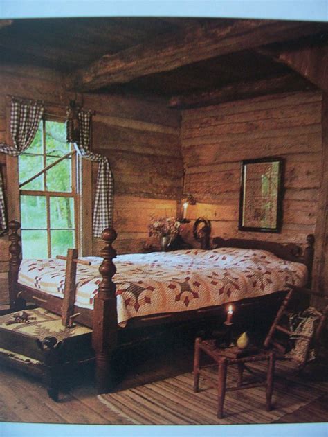 Pin By David Beagin On Bedrooms Primitive Home Decorating Log Home