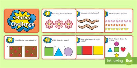 Eyfs Maths Puzzles For Reception Eyfs Problem Solving Cards