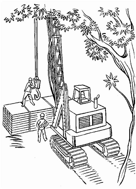 Take your imagination to a new realistic level. Constructions Coloring Pages