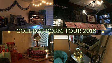 My College Dorm Tour Freshman Style 2016 Youtube