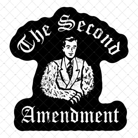 2nd Amendment Bear Arms Sticker M00nshot