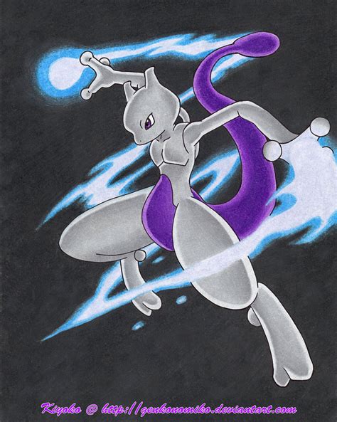 Mew And Mewtwo Drawing