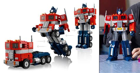 Lego Transformers Optimus Prime G1 Transforms From Robot To Truck