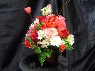 Get the latest in home décor. 4" cube Vase arrangement in Lihue, HI | Flowers Forever LLC