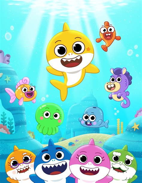 Nickalive Nickelodeon Dives In With All New Baby Shark Animated