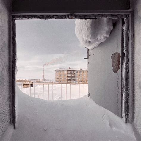 Norilsk Winter Scenery Winter Aesthetic Cinematography Erotic Russia Europe City Photography