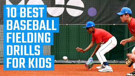 10 Best Baseball Fielding Drills For Kids Fun Youth Baseball Drills
