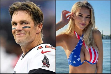 Tom Bradys Rumored Girlfriend Veronika Rajek Sends Him Perfect Boobs Photos In Usa Bikini