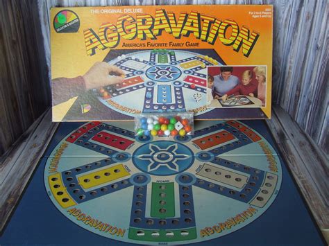 Vintage Aggravation Board Game 1987 Aggravation