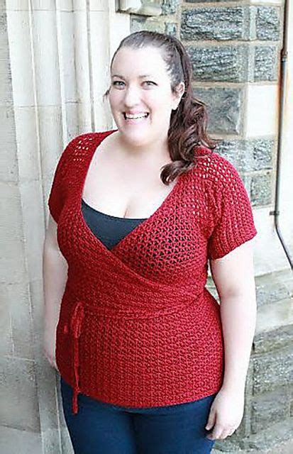 ravelry plus size marsala wrap top pattern by abigail haze crochet blouse pattern crochet