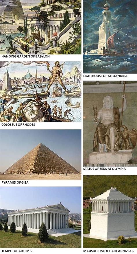 Ancient Mysteries Seven Wonders Of The Ancient World - The 7 ancient world wonders. | Gardens of babylon, Ancient history