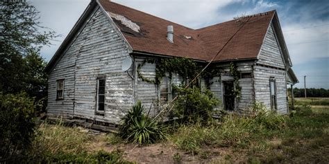 Abandoned Farmhouse Near Ector Texas Vanishing Texas