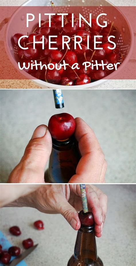 pitting cherries the easy way lovely imperfection how to pit cherries cherry pitter cherry