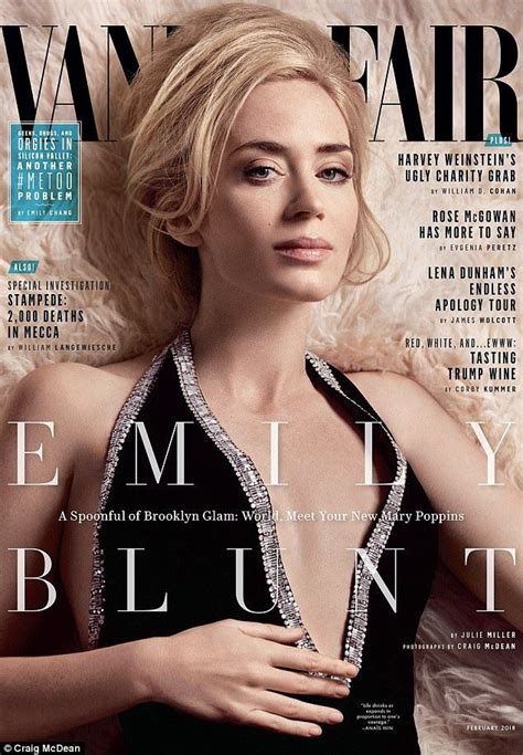 Emily Blunt Talks About Pay Gap And Selfies As She Covers Vanity Fair