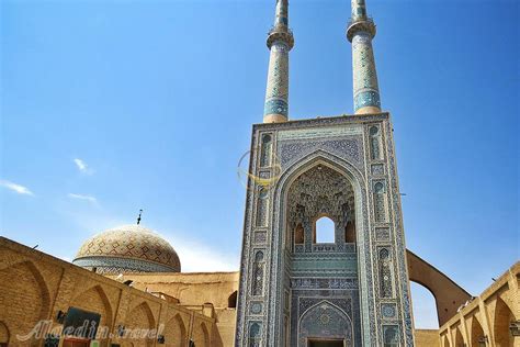 مسجد جامع کبیر يزد دیدنی های یزد علاءالدین تراول