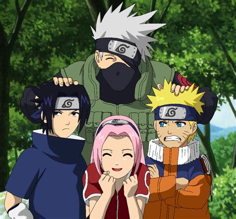 Team 7 Naruto Team 7 Naruto Shippuden Sasuke Naruto And Sasuke Anime