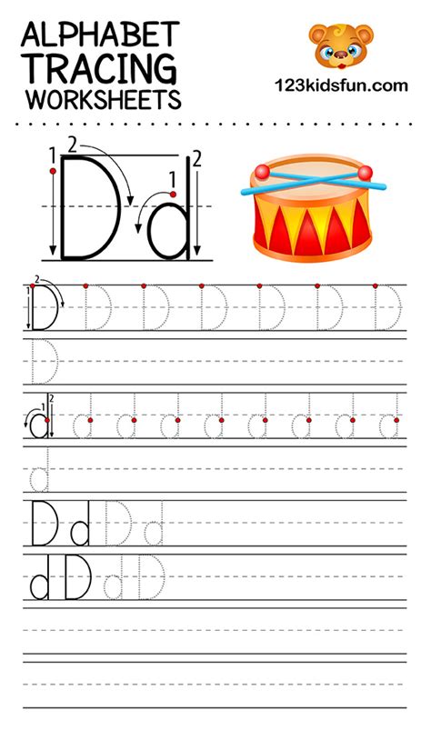 Free Letter H Tracing Worksheets

