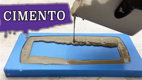 👉 posso utilizar cimento ou argamassa em molde de borracha de silicone azul para moldes youtube