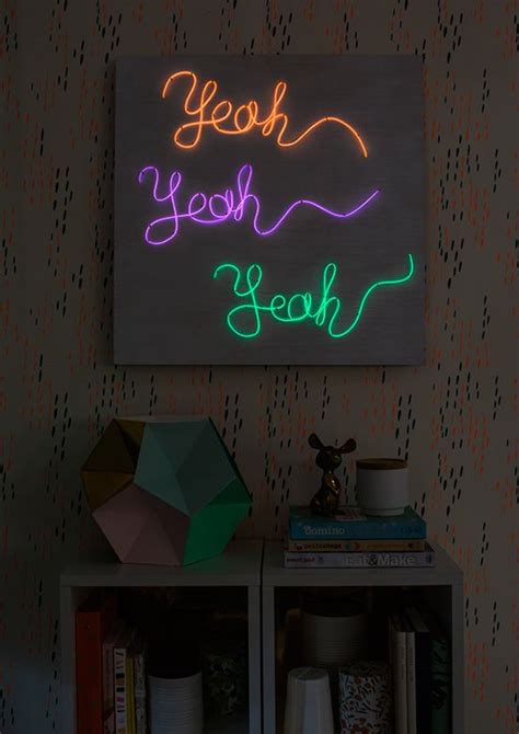 Make A Custom Neon Sign Oh Joy Book Hobbies And Crafts Crafts For