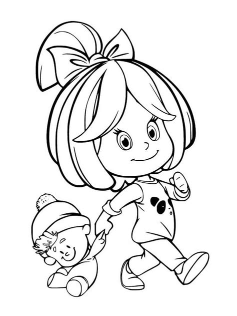 Cleo Cuquin Coloring Pages