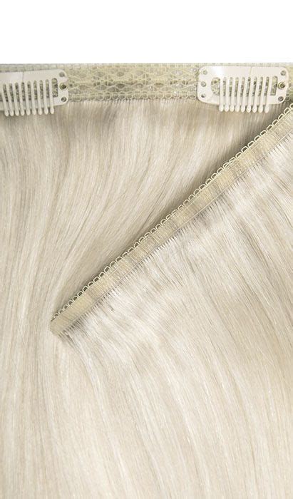 22 Inch Double Hair Set Weft Iced Blonde Beauty Works