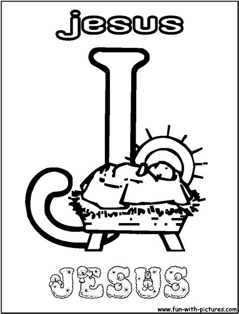 J Is For Jesus Coloring Page - brengosfilmitali