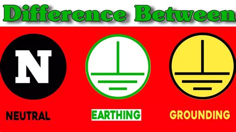 Difference Between Neutral Earthing And Grounding Neutral Vs Ground