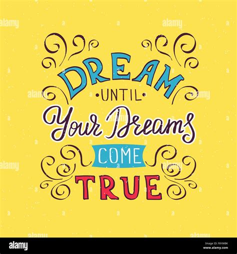 Follow Your Dreams Stock Vector Image And Art Alamy