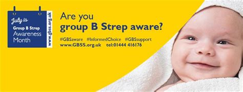 July Is Group B Strep Awareness Month Group B Strep Sup
