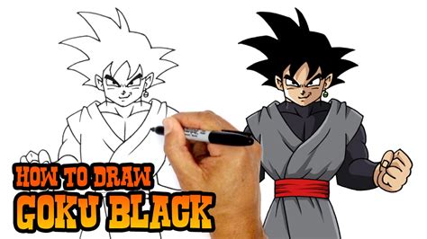 That seems to be a recurring mistake on my part. How to Draw Goku Black | Dragon Ball Super - Dragon Ball Z ...