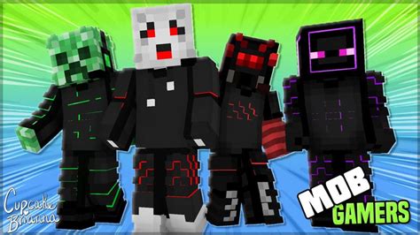 Mob Gamers Skin Pack By Cupcakebrianna Minecraft Skin Pack