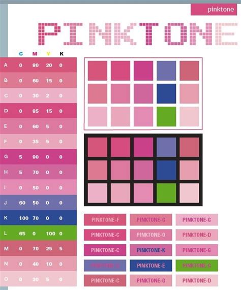 Color Tones Pinktone Color Scheme Color Schemes Pantone Color
