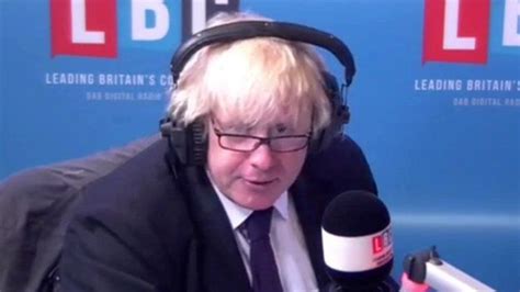 Boris Johnson Criticises Nigel Farages M4 Delays Excuse Bbc News