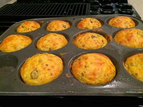 Laceofgrace Bisquick Sausage Cheese Muffins