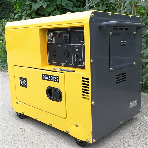 5.5kw silent diesel generator 5kw soundproof diesel generator