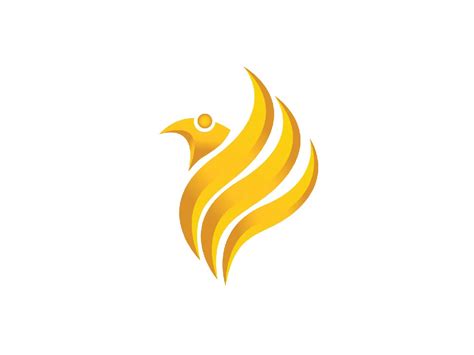 Gold Bird Logo By Iqbal Nashru On Dribbble