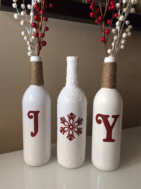 25 Christmas Decoration Ideas With Wine Bottles Do It