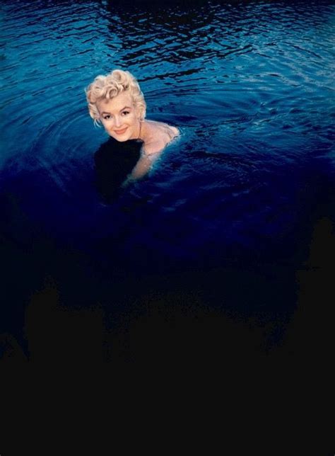 The Iconic Marilyn Monroe Swimming In Nevada 1960