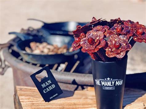 Well you're in luck, because here they come. This Bouquet Of Flowers Is Actually Made Of Beef Jerky...Yum