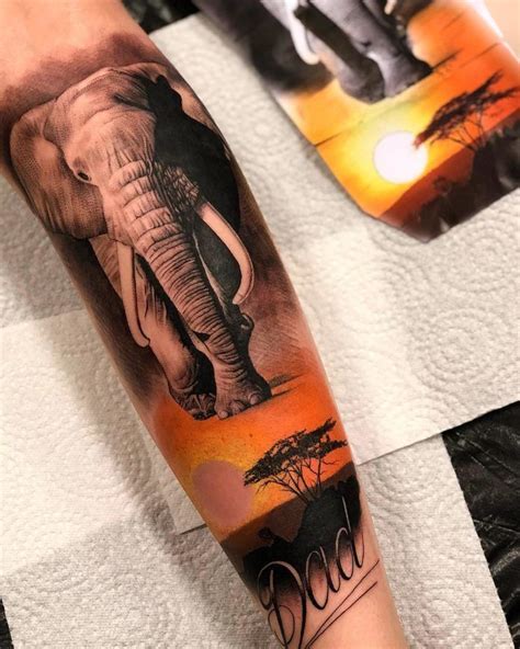100 Breathtaking Forearm Tattoos For Men Realistic Elephant Tattoo