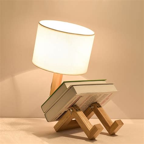 Best floor lamps for reading 2021. Creative Robot Shape Table Lamp LED EU/AU/US Plug Flexible ...