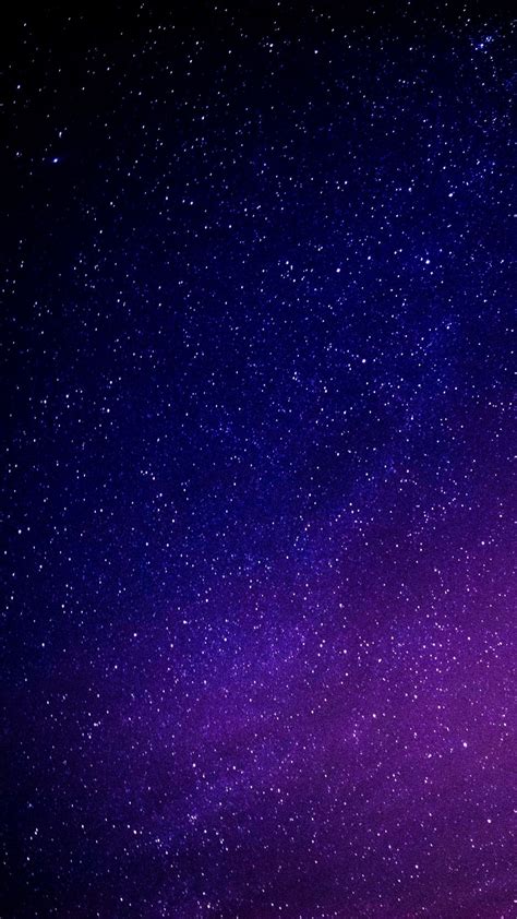 Download Wallpaper 938x1668 Starry Sky Galaxy Glitter Night Iphone 8